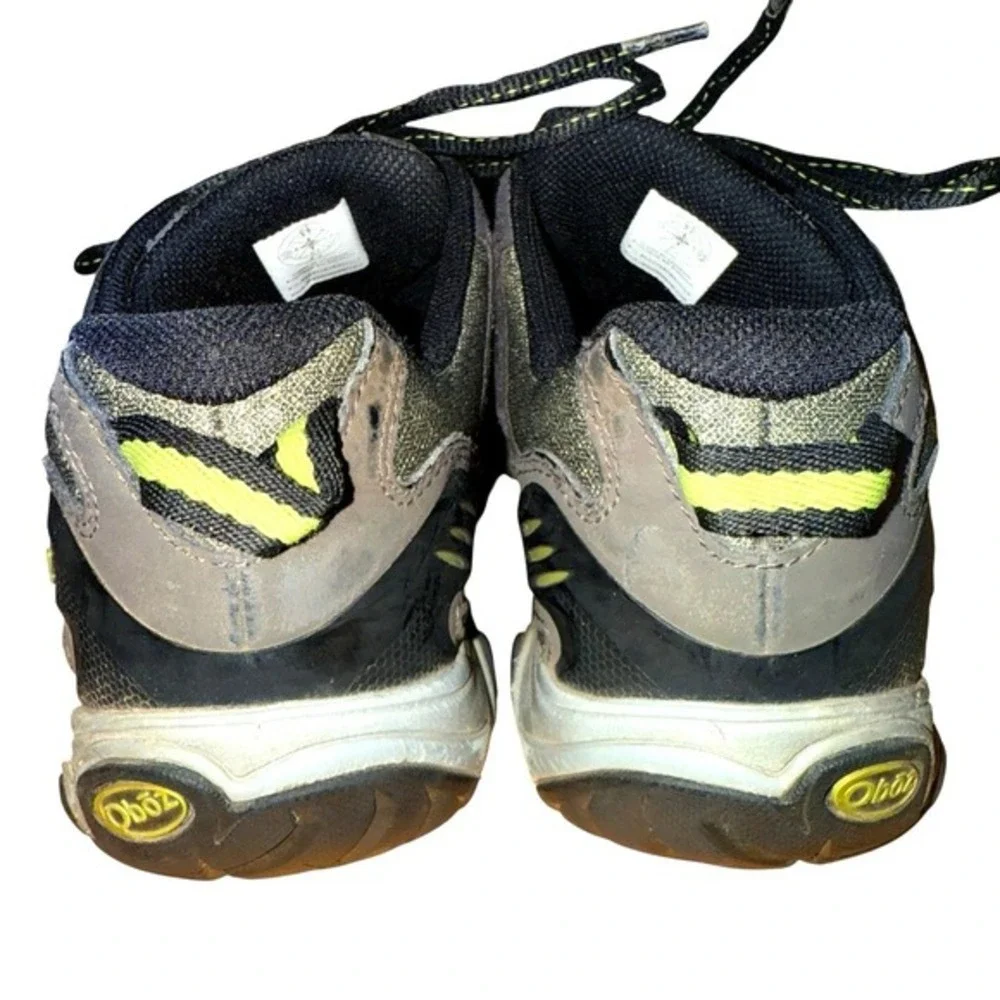 Oboz Sawtooth Hiking Shoes Womens 8.5 Pre-Owned Low Trail Sneakers Gray EG21501